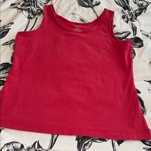 L.L. Bean Red Tank Top